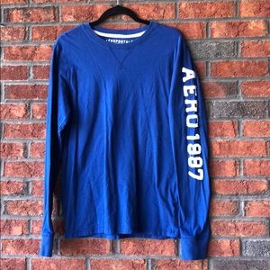 (NWOT) Aeropostale Blue Long Sleeve Shirt